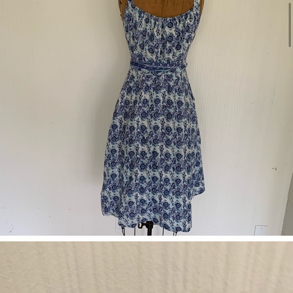 Calypso St. Barth Ivara linen wrap print dress.  True to size, would say 4 - Picture 3 of 5